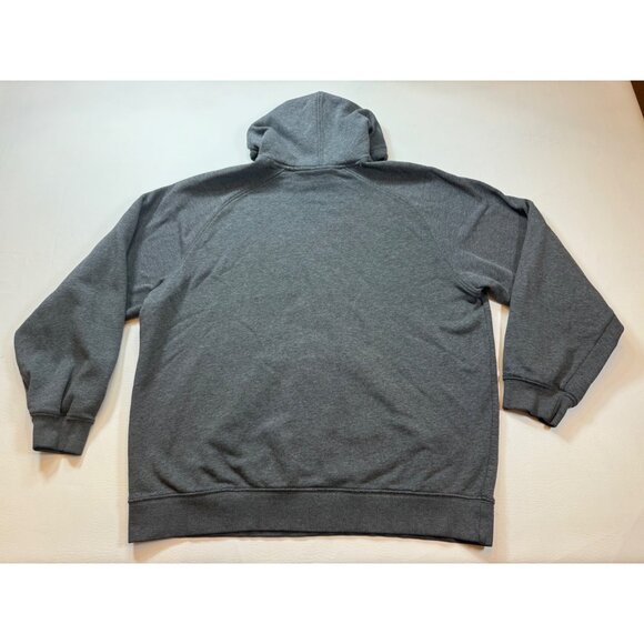 Nike Gray Pullover Hoodie Sweatshirt Mens Large Kangaroo Pocket (bin P193) - Picture 2 of 7